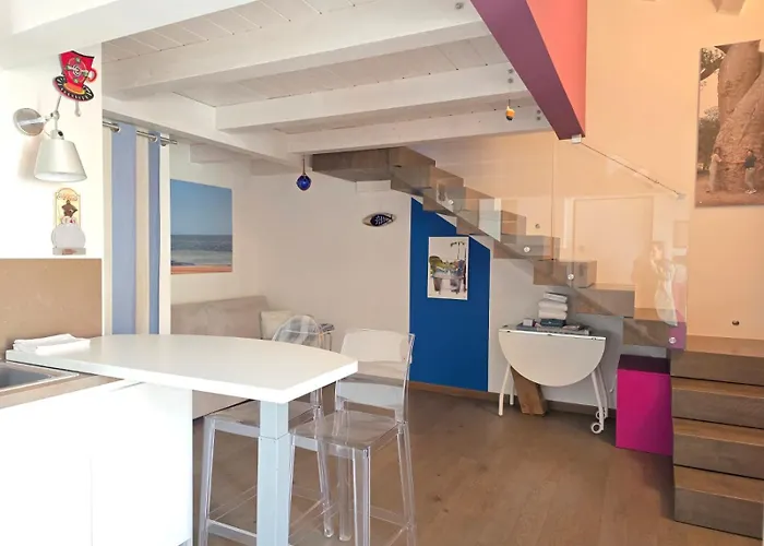 Casafra' Attico In Stile Marinaro Con Splendida Terrazza 公寓