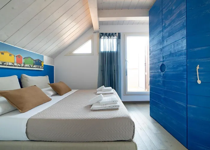 公寓 Casafra' Attico In Stile Marinaro Con Splendida Terrazza *